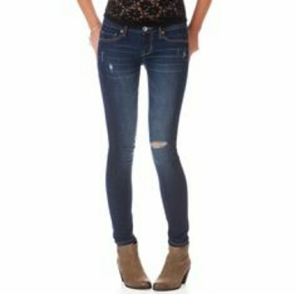 Aeropostale bootcut dark blue jeans